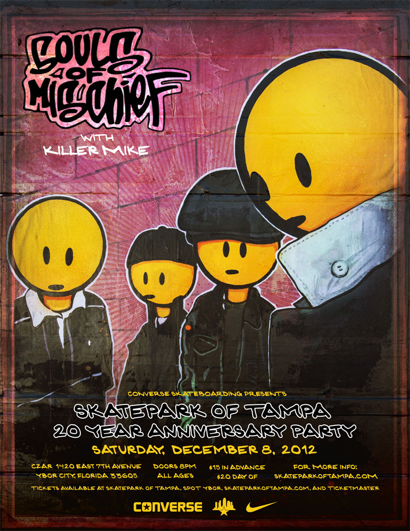 Souls of Mischief and Killer Mike will perform